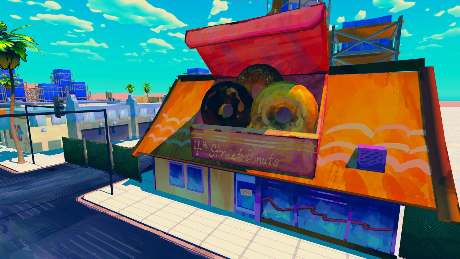 Donuts! — the 4th Street Donuts shop